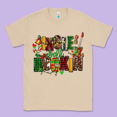 Jingle Bell Rockin Classic Tee Designed By Adodesignshop
