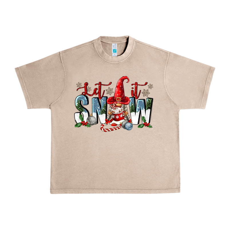 Let It Snow Urban Heavy Tee by FaDigitalArtStudio | Teevron