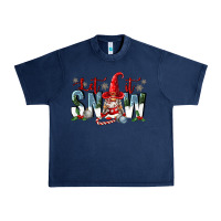 Navy let it snow Urban Heavy Tee - FaDigitalArtStudio
