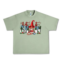 Oil Green let it snow Urban Heavy Tee - FaDigitalArtStudio