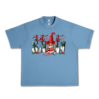 Pebble Blue let it snow Urban Heavy Tee - FaDigitalArtStudio