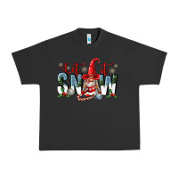 Pigment Black let it snow Urban Heavy Tee - FaDigitalArtStudio