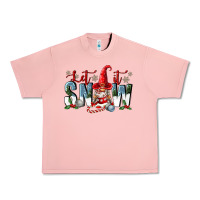 Salmon let it snow Urban Heavy Tee - FaDigitalArtStudio