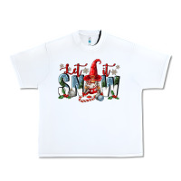 White let it snow Urban Heavy Tee - FaDigitalArtStudio