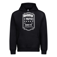 Black vintage quality without compromise 1970 Urban Hoodie - Bettercallsaul