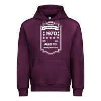Mauve Wine vintage quality without compromise 1970 Urban Hoodie - Bettercallsaul