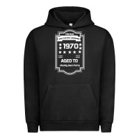 Pigment Black vintage quality without compromise 1970 Urban Hoodie - Bettercallsaul