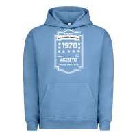 Pigment Pebble Blue vintage quality without compromise 1970 Urban Hoodie - Bettercallsaul