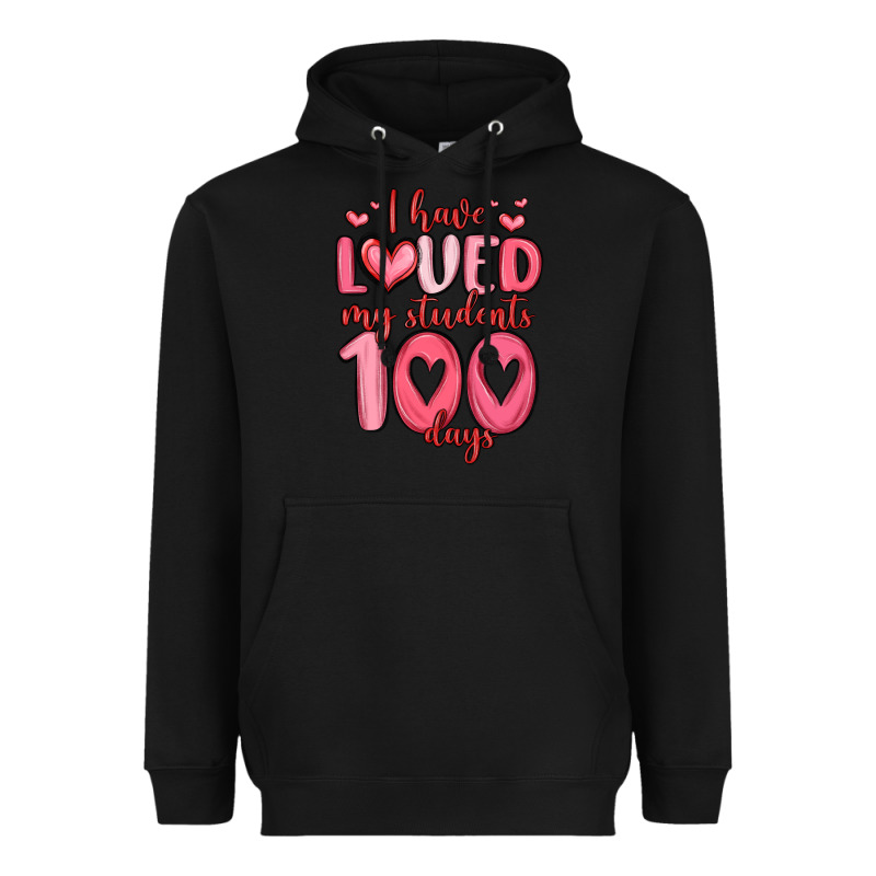 I Have Loved My Students 100 Days Heavyweight Hoodie by MaliasSmallBusiness | Teevron