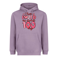 Lavender i have loved my students 100 days Heavyweight Hoodie - MaliasSmallBusiness