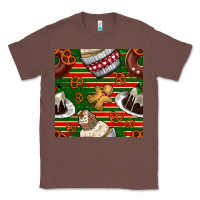 Chestnut christmas cake seamless pattern Classic Tee - BundleAndBundleShop