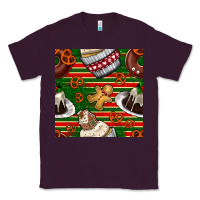 Plum christmas cake seamless pattern Classic Tee - BundleAndBundleShop