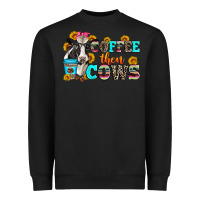 Black coffee then cows Heavyweight Sweatshirt - Zillion Design Studio