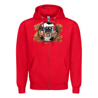 Red soccer mom Zipper Hoodie - AdoDesignShop