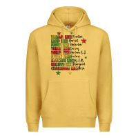 Antique Gold inspiring black leaders juneteenth Premium Hoodie - LillyAllenDesigns