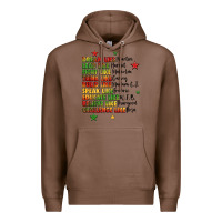 Chestnut inspiring black leaders juneteenth Premium Hoodie - LillyAllenDesigns
