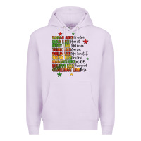 Lilac inspiring black leaders juneteenth Premium Hoodie - LillyAllenDesigns