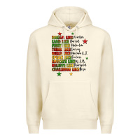 Sandshell inspiring black leaders juneteenth Premium Hoodie - LillyAllenDesigns