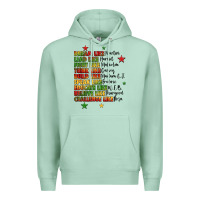 Seafoam inspiring black leaders juneteenth Premium Hoodie - LillyAllenDesigns