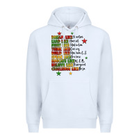 White inspiring black leaders juneteenth Premium Hoodie - LillyAllenDesigns