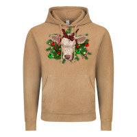 Vintage Camel Christmas charolais calf Vintage Hoodie - RanaPortraitStore