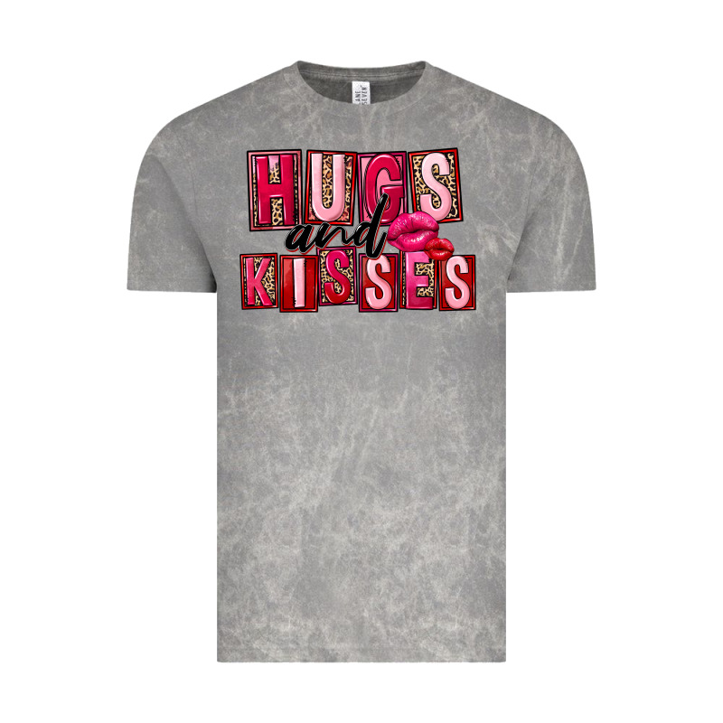 Hugs And Kisses Vintage Tee by FaDigitalArtStudio | Teevron
