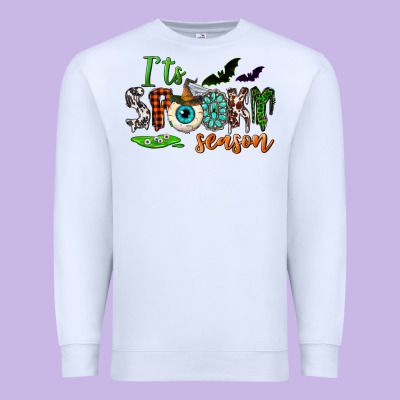 It's Spooky Season Premium Sweatshirt Designed By Nancycooperartshop