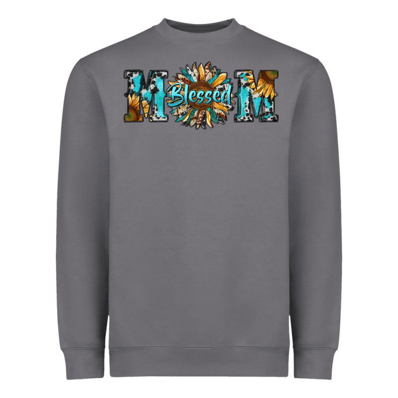 Blessed Mom Heavyweight Sweatshirt by RanaPortraitStore | Teevron