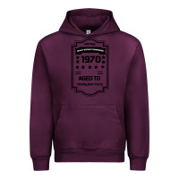 Mauve Wine vintage quality without compromise 1970 Urban Hoodie - Bettercallsaul