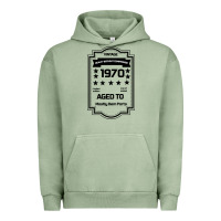 Pigment Oil Green vintage quality without compromise 1970 Urban Hoodie - Bettercallsaul