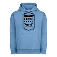 Pigment Pebble Blue vintage quality without compromise 1970 Urban Hoodie - Bettercallsaul