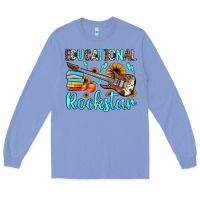 Colony Blue educational rockstar Long Sleeve Tee - JahusDesignShop