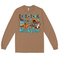 Toasted Coconut educational rockstar Long Sleeve Tee - JahusDesignShop