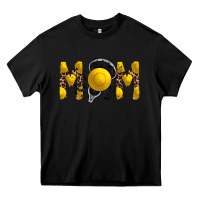 Black mom lacrosse Heavy Core Tee - RacoonDesign