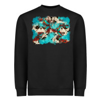 Aztec Cowhide Background Heavyweight Sweatshirt | Teevron