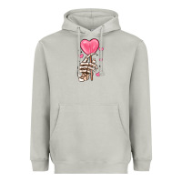 Moon Dust skeleton hand with sugar valentines day Heavyweight Hoodie - MaliasSmallBusiness