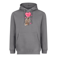 Storm skeleton hand with sugar valentines day Heavyweight Hoodie - MaliasSmallBusiness