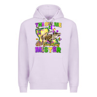 Lilac throw me something mister louisiana mardi gras Premium Hoodie - LillyAllenDesigns