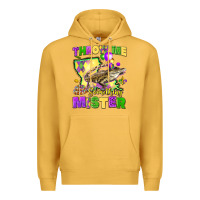 Throw Me Something Mister Louisiana Mardi Gras Premium Hoodie | Teevron