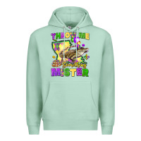 Seafoam throw me something mister louisiana mardi gras Premium Hoodie - LillyAllenDesigns