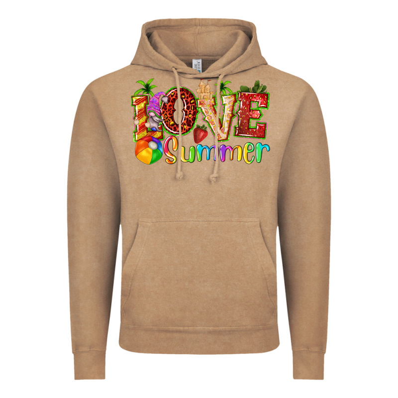 Love Summer With Strawberry Vintage Hoodie by texasbilliewilder | Teevron