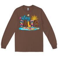 Chestnut stay salty Long Sleeve Tee - AdoDesignShop