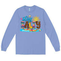Colony Blue stay salty Long Sleeve Tee - AdoDesignShop