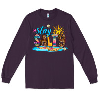 Plum stay salty Long Sleeve Tee - AdoDesignShop
