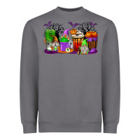 Storm Halloween Gnomes Coffee Cups Heavyweight Sweatshirt - texasbilliewilder
