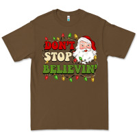 Cacao don't stop believin Premium Tee - BarkalooDesign