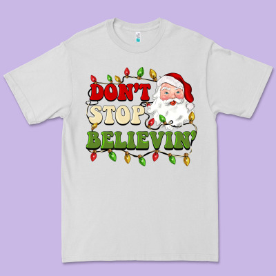 Don't Stop Believin Premium Tee Designed By Barkaloodesign