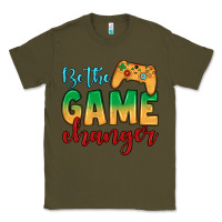 Army Green Be the game changer Classic Tee - JahusDesignShop