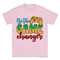 Bubblegum Pink Be the game changer Classic Tee - JahusDesignShop