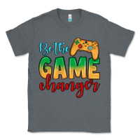 Charcoal Heather Be the game changer Classic Tee - JahusDesignShop
